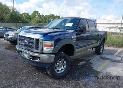 2008 Ford F-250 from USA, damaged, VIN 1FTSW21R18ED61641